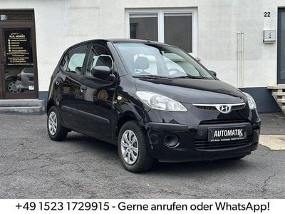 Gebraucht Hyundai i10 Style 67 PS (49 kW) 2008 Schwarz Kleinwagen