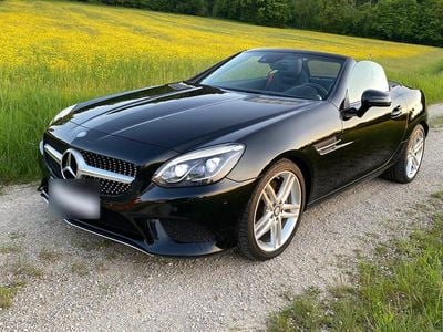 Gebraucht Mercedes SLC180 AMG line 156 PS (114 kW) 2016 Schwarz Cabrio