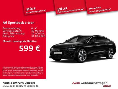 Gebraucht Audi e-tron Sportback Sport 269 kW (367 PS) 2025 Schwarz SUV
