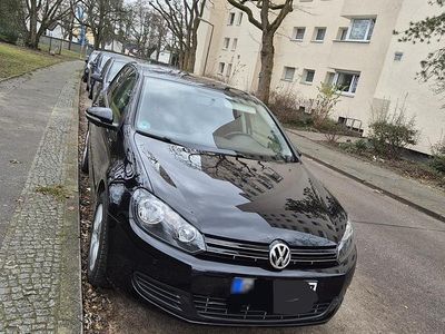 Gebraucht VW Golf VI 80 PS (58 kW) 2009 Schwarz Kleinwagen