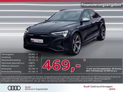 Gebraucht Audi SQ8 Sportback e-tron Ambiente 369 kW (503 PS) 2024 Mythosschwarz metallic SUV