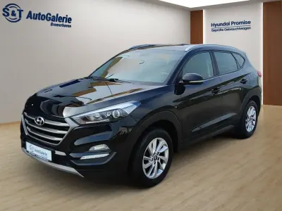 Gebraucht Hyundai Tucson Trend 132 PS (97 kW) 2018 Phantom black SUV