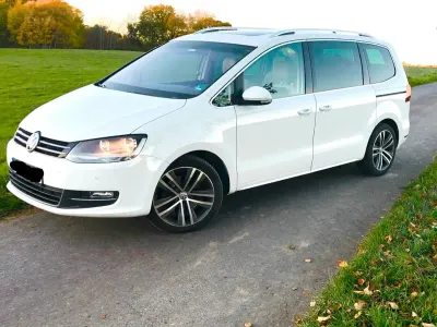 Gebraucht VW Sharan 184 PS (135 kW) 2015 Weiß Van / Kleinbus