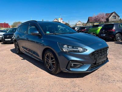 Gebraucht Ford Focus ST-Line 151 PS (111 kW) 2019 Blau Kombi