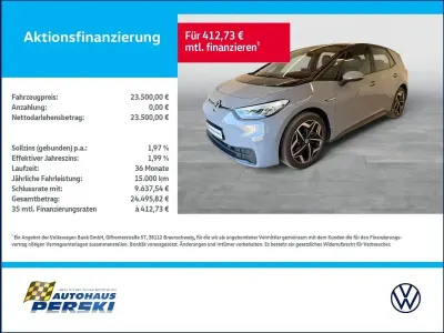 Gebraucht VW ID.3 Pro 150 kW (204 PS) 2022 Grau Kleinwagen