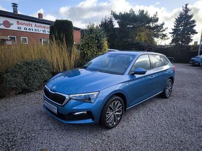 Gebraucht Skoda Scala Clever 110 PS (80 kW) 2021 Blau Kleinwagen
