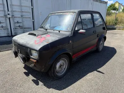 Gebraucht Fiat 126 Abarth 24 PS (17 kW) 1998 Schwarz Kleinwagen