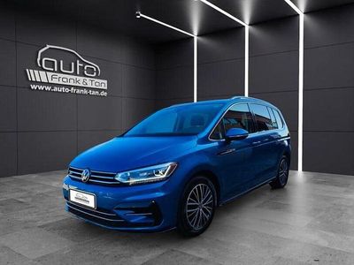 Gebraucht VW Touran Highline 150 PS (110 kW) 2021 Blau Van / Kleinbus