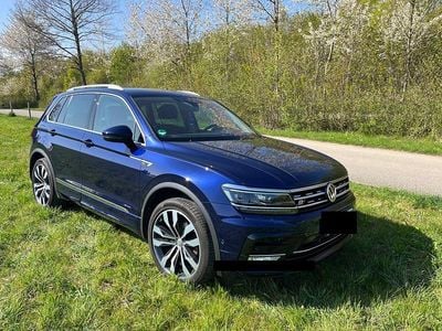 Usata VW Tiguan Highline 220 CV (161 kW) 2017 Blu SUV