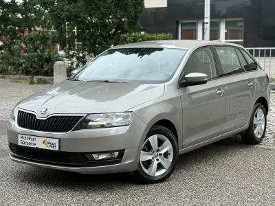 Gebraucht Skoda Rapid Ambition 110 PS (80 kW) 2019 Beige Kleinwagen