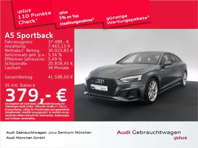 Gebraucht Audi A5 S-Line 265 PS (194 kW) 2022 Daytonagrau perleffekt Coupé