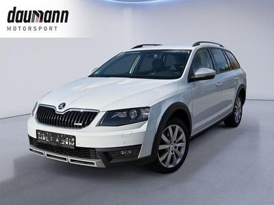 Gebraucht Skoda Octavia Scout 4x4 184 PS (135 kW) 2016 Weiß Kleinwagen