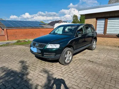 Brugt VW Touareg R 174 HK (127 kW) 2004 Grøn SUV