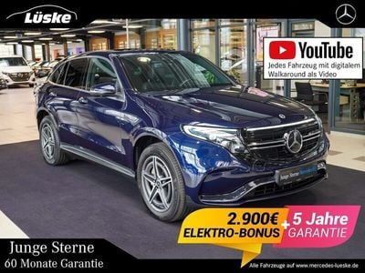 Gebraucht Mercedes EQC400 AMG line 300 kW (408 PS) 2021 Cavansitblau SUV