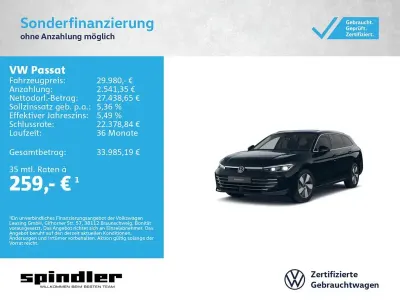 Gebraucht VW Passat Elegance 150 PS (110 kW) 2025 Grenadillschwarz metallic Kombi