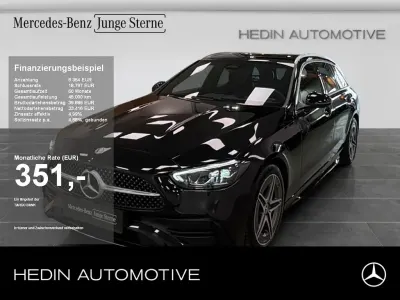 Gebraucht Mercedes C200 AMG 204 PS (150 kW) 2024 Schwarz Kombi