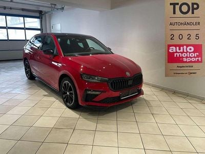 Gebraucht Skoda Scala Monte Carlo 116 PS (85 kW) 2024 Rot Kleinwagen
