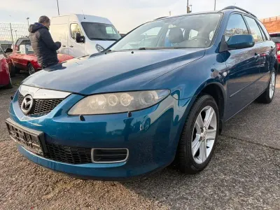Begagnad Mazda 6 Active 120 HK (88 kW) 2008 Blå Kombi
