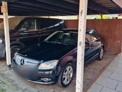 Brugt Mercedes C200 Avantgarde 136 HK (100 kW) 2009 Sort Sedan