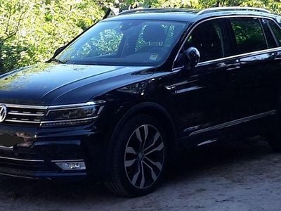 Gebraucht VW Tiguan R-line 150 PS (110 kW) 2016 Schwarz SUV