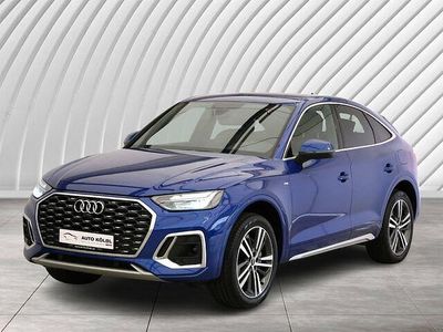 Blau Gebraucht 2022 Audi Q5 Sportback S-Line SUV | 36.390 € (Fairer Preis)