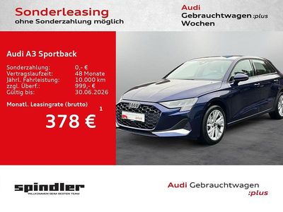 Usata Audi A3 Advanced Plus 150 CV (110 kW) 2024 Blu Berlina