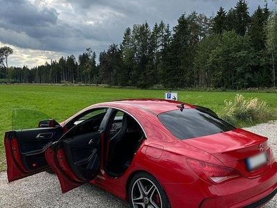 Usata Mercedes CLA250 AMG line 211 CV (155 kW) 2014 Rosso Berlina