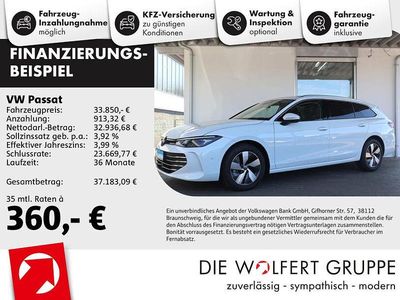 Pure white Gebraucht 2025 VW Passat Business Kombi | 33.850 € (Guter Preis)
