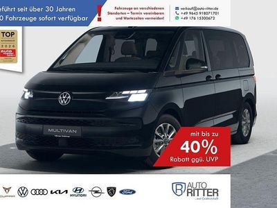 Neu VW Multivan 150 PS (110 kW) 2026 Schwarz Van