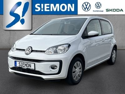 Weiß Gebraucht 2017 VW up! move up! Kleinwagen | 8.930 € (Fairer Preis)