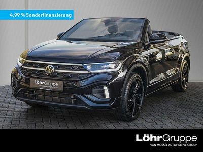 Gebraucht VW T-Roc Cabriolet R-line 150 PS (110 kW) 2024 Deep black perleffekt Cabrio