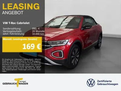 Gebraucht VW T-Roc Cabriolet Goal 116 PS (85 kW) 2025 Rot Cabrio