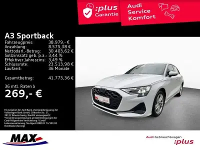 Brugt Audi A3 Advanced 204 HK (150 kW) 2025 Hvid Sedan