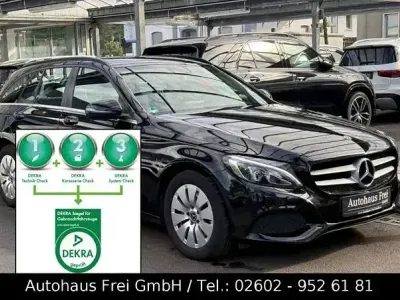 Gebraucht Mercedes C200 136 PS (100 kW) 2018 Schwarz Kombi