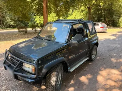 Gebraucht Suzuki Vitara 1991 Schwarz Cabrio