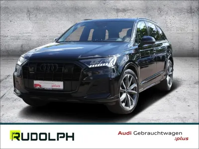 Używany Audi Q7 S-Line 286 KM (210 kW) 2023 Czarny SUV