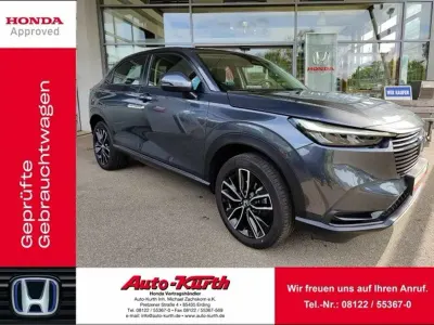 Gebraucht Honda HR-V Elegance 107 PS (78 kW) 2022 Meteoroid grey met. SUV