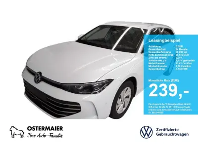 Gebraucht VW Passat Elegance 150 PS (110 kW) 2025 Oryxweiß perlmutteffekt Kombi