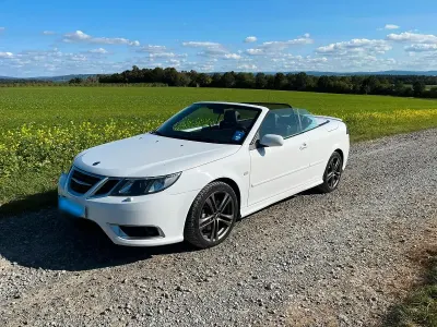 Gebraucht Saab 9-3 Cabriolet Aero 179 PS (131 kW) 2008 Weiß Cabrio