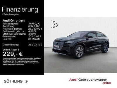 Gebraucht Audi Q4 e-tron Sport 150 kW (204 PS) 2022 Mythosschwarz metallic SUV