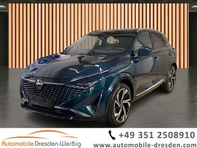 Gebraucht Nissan Qashqai Tekna+ 158 PS (116 kW) 2024 Grün ocean deep (metallic) SUV