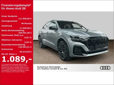 Gebraucht Audi Q8 S-Line 489 PS (359 kW) 2026 Silber SUV
