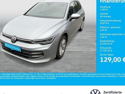 Gebraucht VW Golf VIII Life 116 PS (85 kW) 2025 Silber Limousine