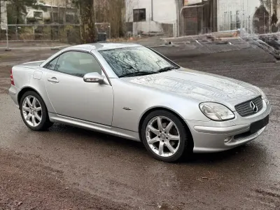 Gebraucht Mercedes SLK200 Edition 163 PS (119 kW) 2002 Silber Cabrio