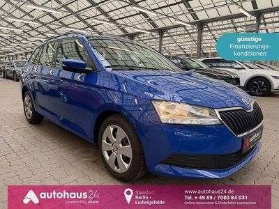 Gebraucht Skoda Fabia Ambition 95 PS (69 kW) 2021 Blau Kombi