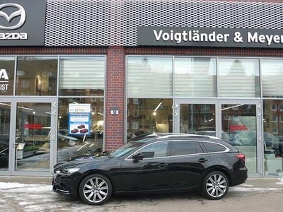 Schwarz Gebraucht 2022 Mazda 6 Sports-Line Limousine | 25.985 € (Guter Preis)