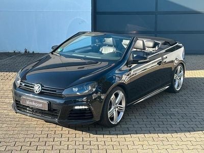 Brugt VW Golf Cabriolet R 265 HK (194 kW) 2013 Sort Cabriolet