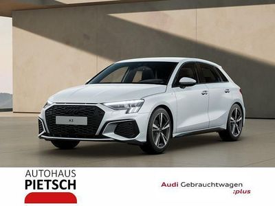 Gebraucht Audi A3 Sportback S-Line 150 PS (110 kW) 2024 Weiß Kleinwagen