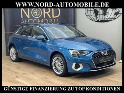 Gebraucht Audi A3 Advanced Plus 110 PS (80 kW) 2021 Atollblau metallic (metallic) Limousine