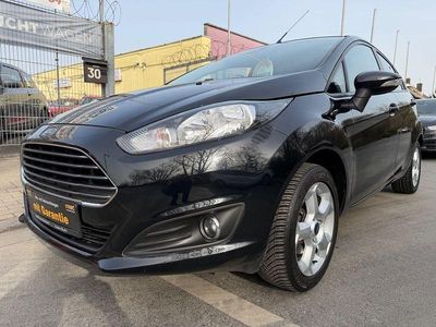 Gebraucht Ford Fiesta 80 PS (58 kW) 2013 Schwarz Kleinwagen